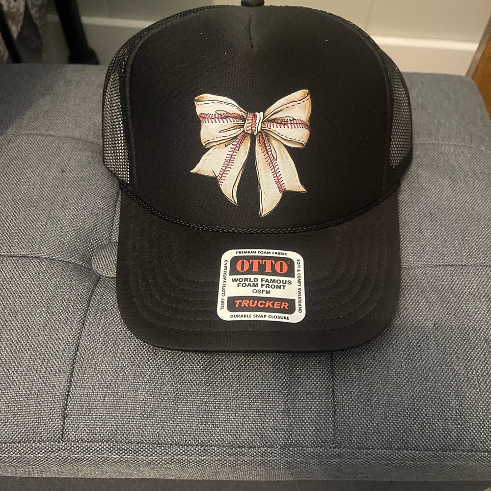 Baseball Bow Hat *New*